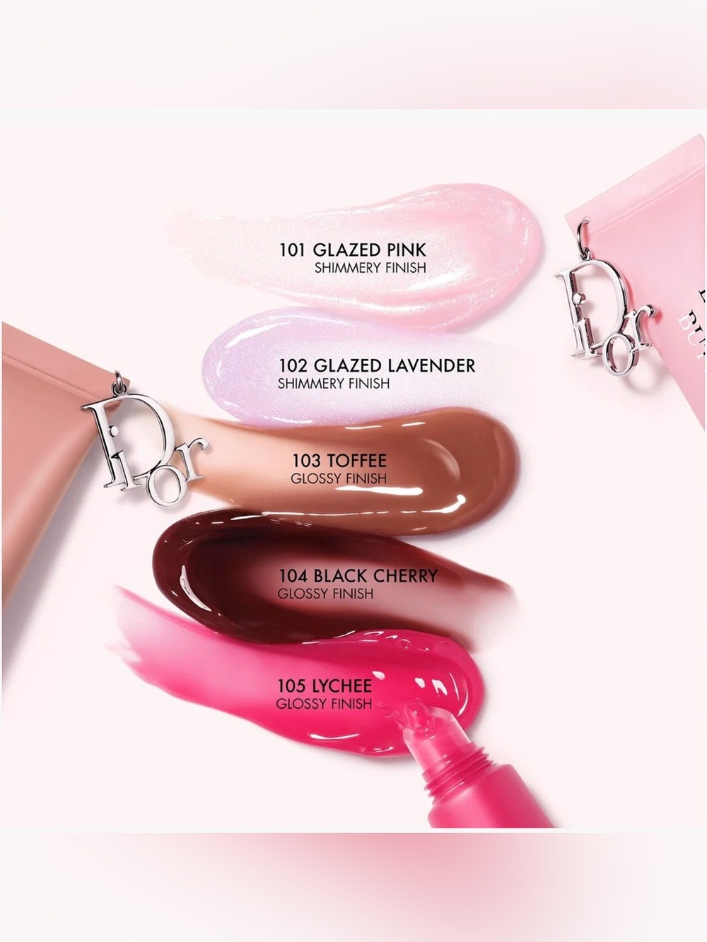 Dior Addict Lip Glow Butter 104 Black Cherry - Picture 6 of 7